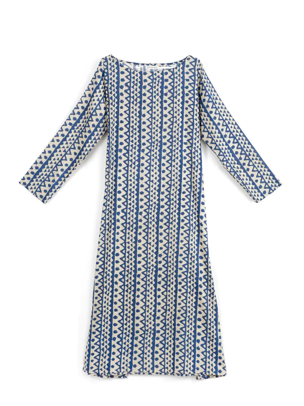 Mykines Maxi Dress - Sky Print