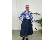 Load image into Gallery viewer, Denim Midi Skirt
