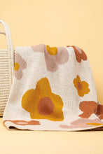 Load image into Gallery viewer, Organic Cotton Knitted  Bloom Blanket
