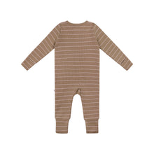 Load image into Gallery viewer, Organic Cotton Waffle - Neutral Stripe
