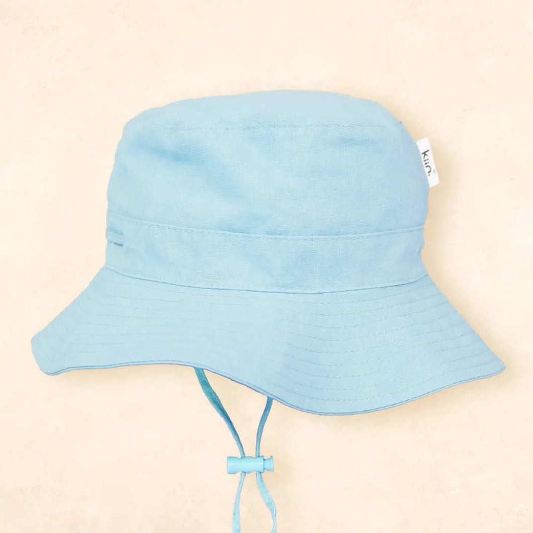 Cotton Sun Hat - Pastel Sky