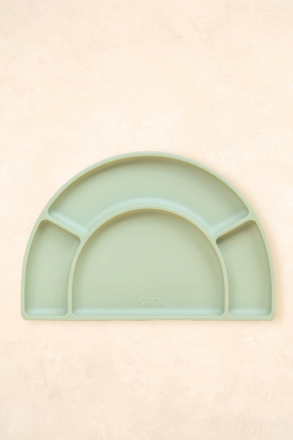 Silicone Divided Plate - Sage