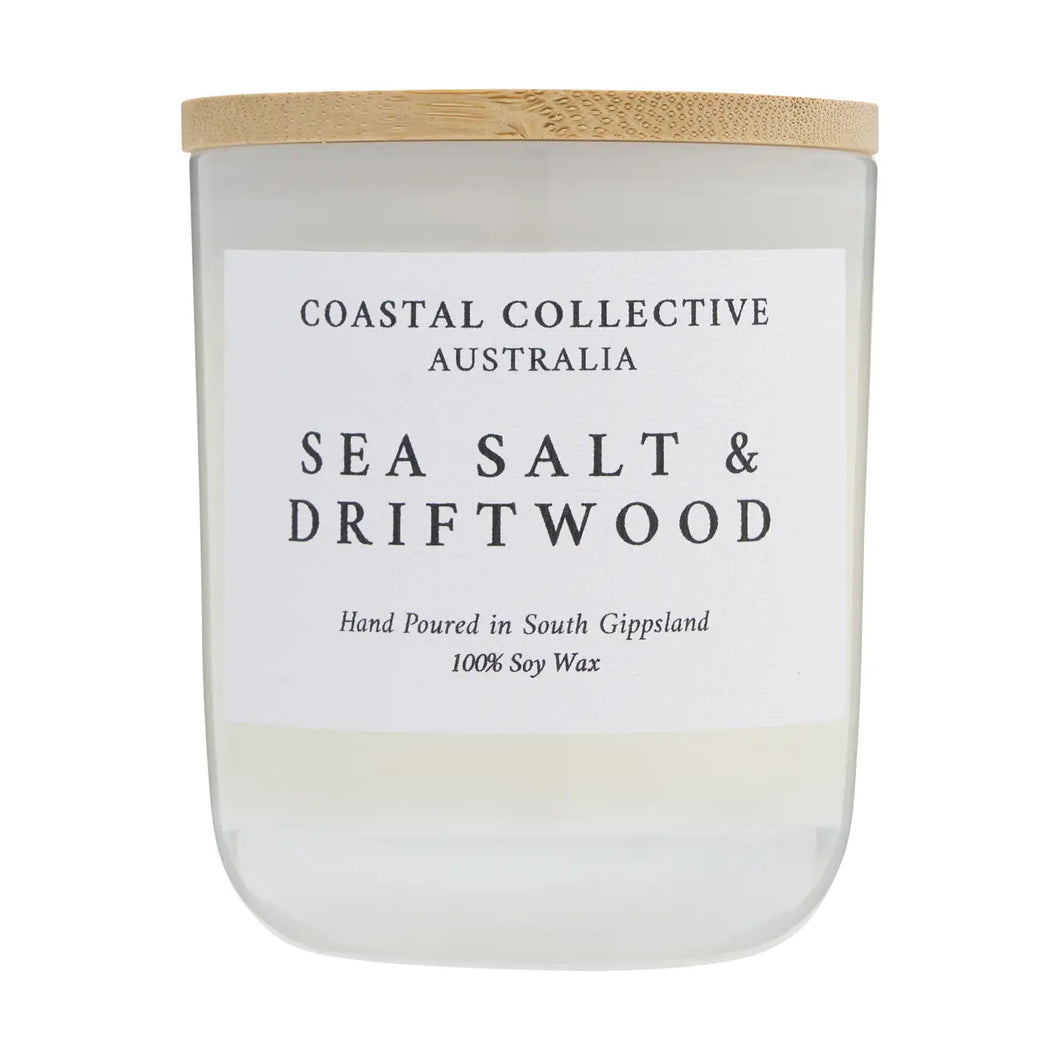 Sea Salt & Driftwood Jar Candle