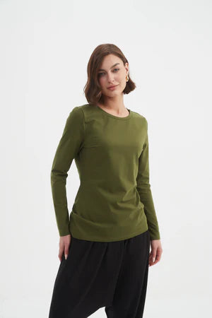 Long Sleeve T-Shirt - Khaki