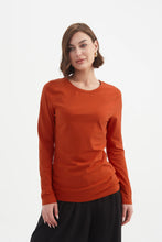Load image into Gallery viewer, Long Sleeve T-Shirt - Pumpkin
