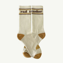 Load image into Gallery viewer, Rad Teacher Organic Cotton Crew Socks
