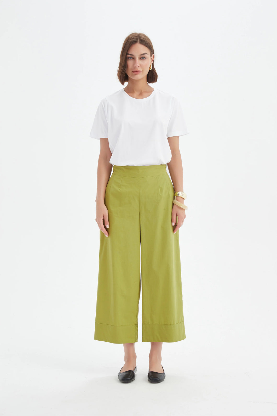 Classic Lyocell Pant -  Split Pea