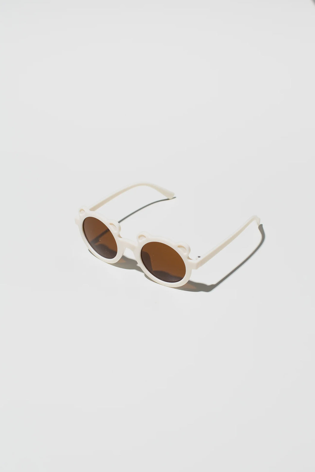 Kids Shades Bear - Bone