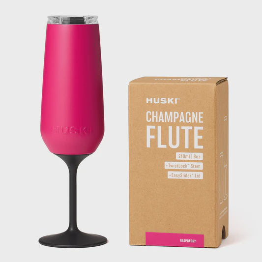 Huski Champagne Flute - Raspberry Limited Release