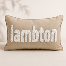 Load image into Gallery viewer, Lambton Hand Beaded Cushion
