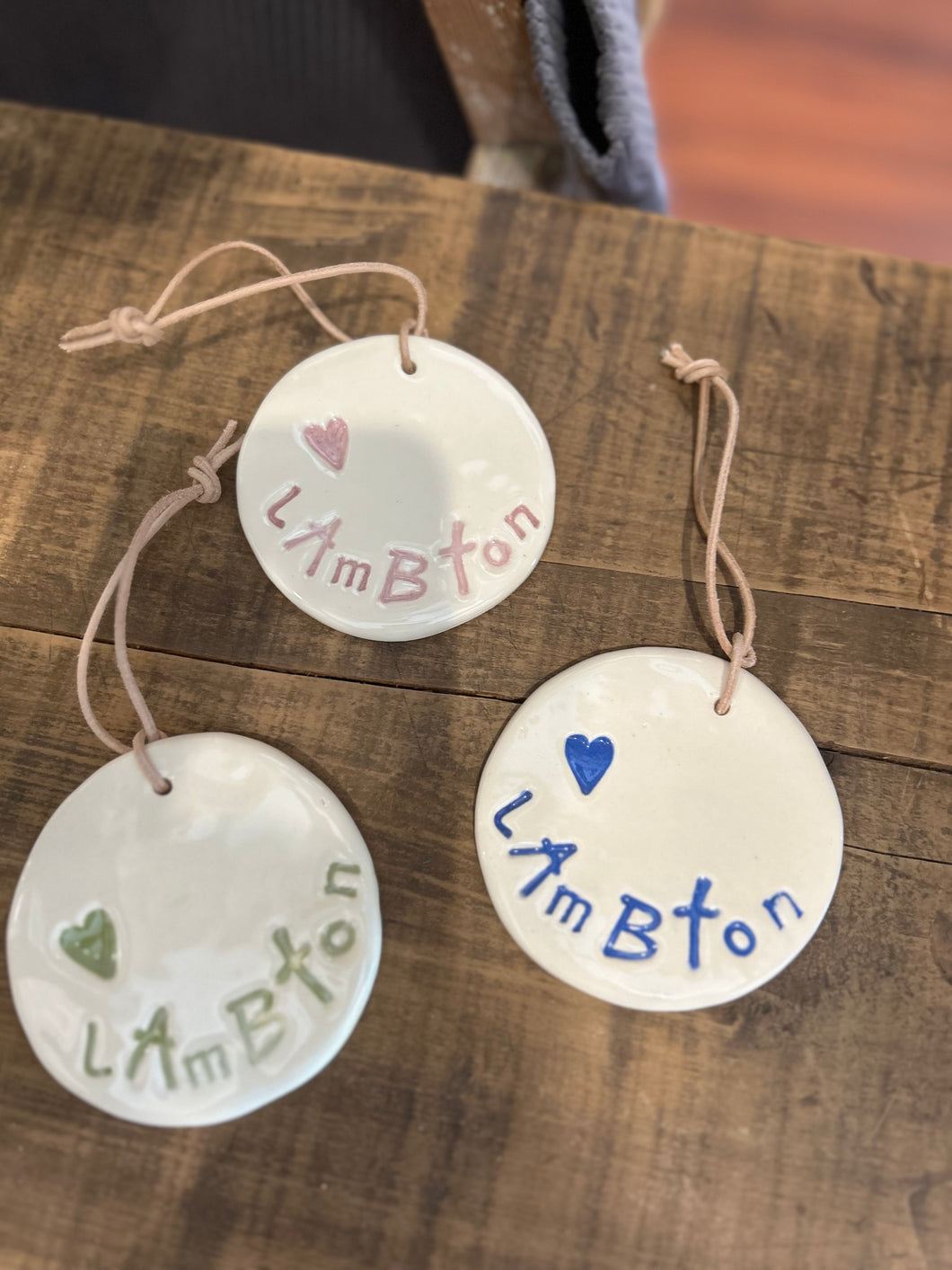 Lambton Ceramic Hanging Plaque