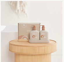 Load image into Gallery viewer, Baby Duo (Hair/Body Wash &amp; Lotion) + Tray - Calming Oatmeal
