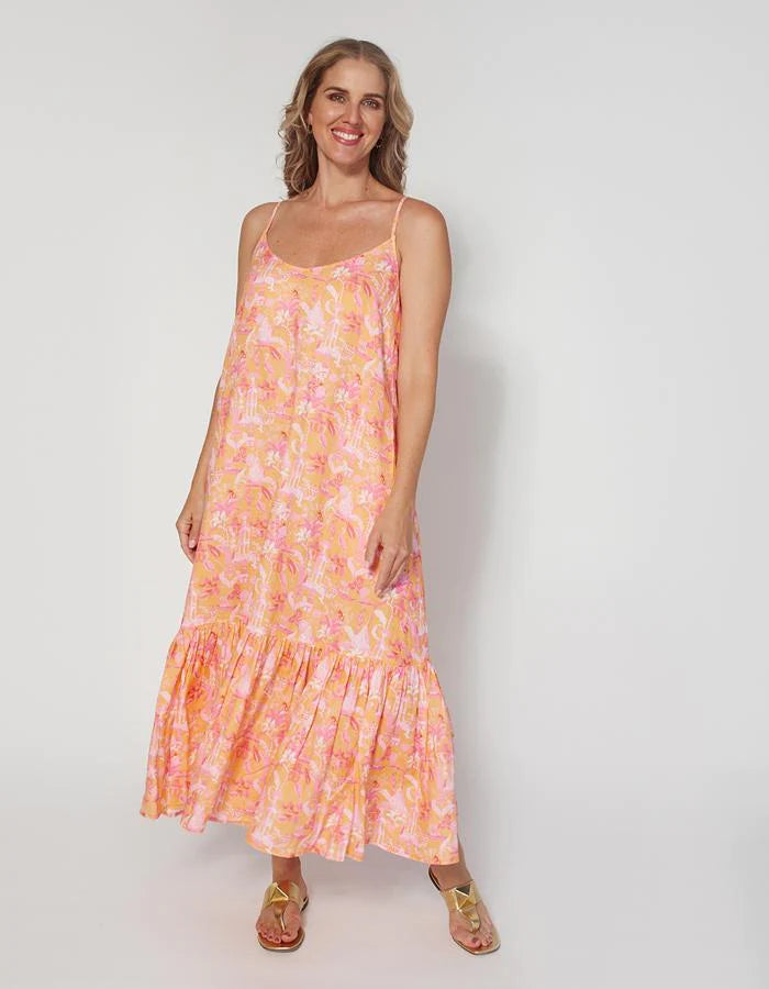 Stella & Gemma Sunset Dress - Tulleries Topaz