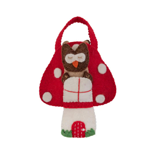 Mushroom w F/Puppet Playbag