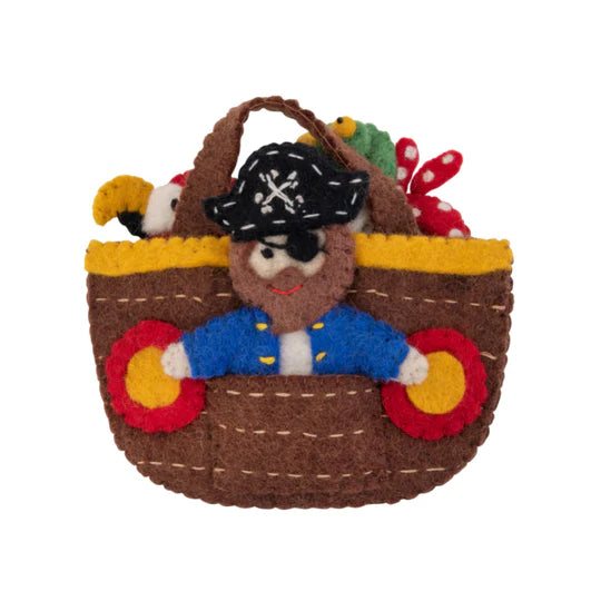 Pirate w F/Puppet Playbag