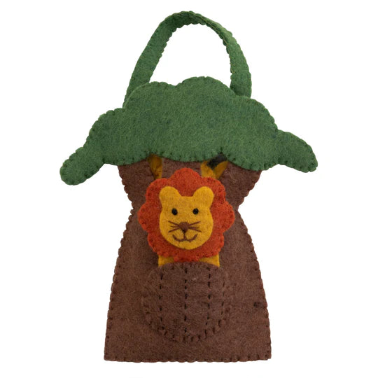 African w F/Puppet Playbag