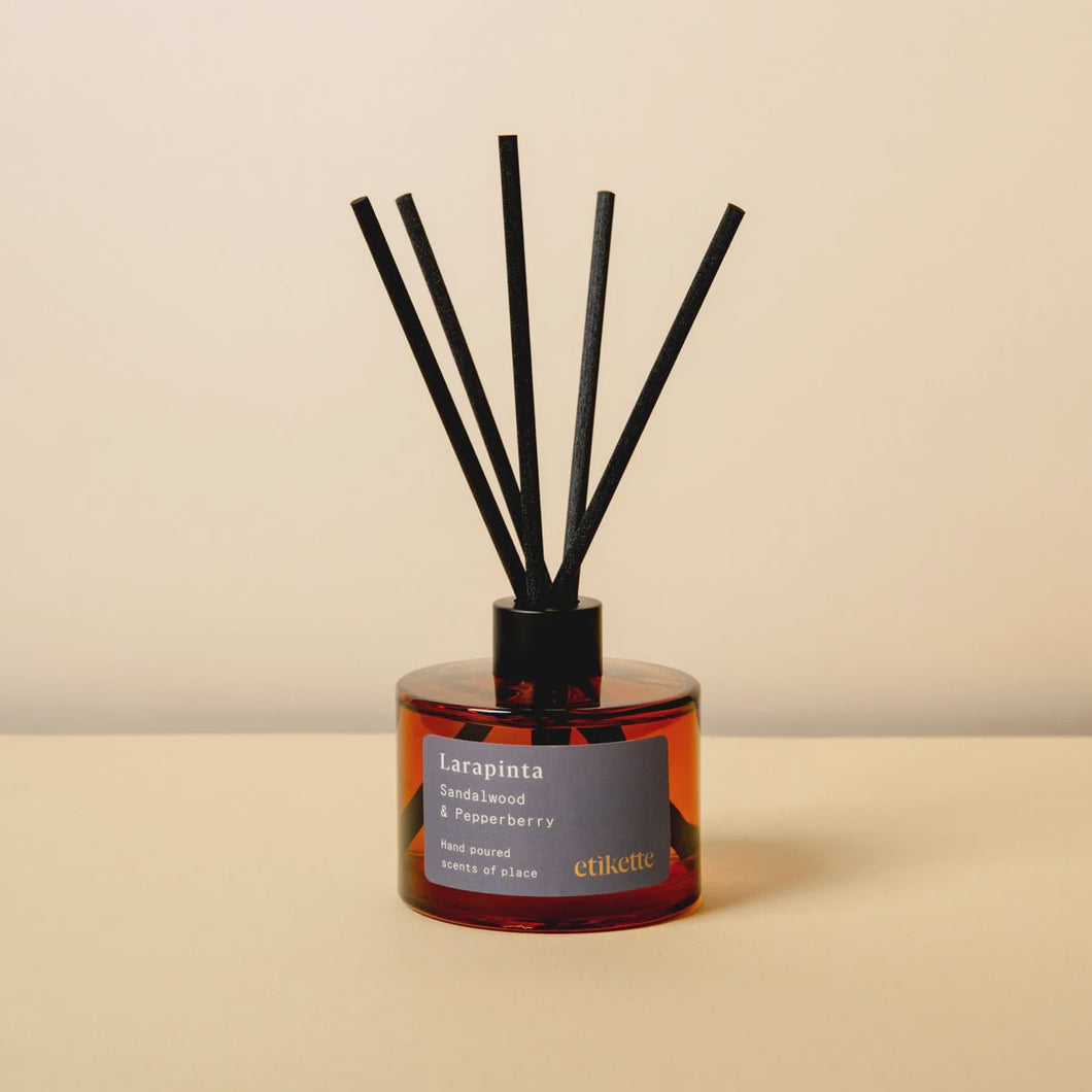 Larapinta in Sandalwood & Pepperberry - Eco Reed Diffuser 200ml