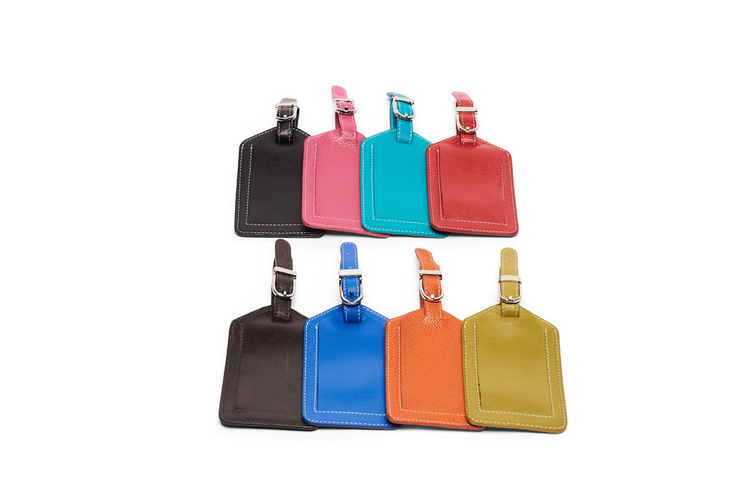 Leather Luggage Tag