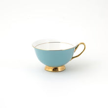 Load image into Gallery viewer, Lyndal.T Pale Blue Teacup &amp; Saucer
