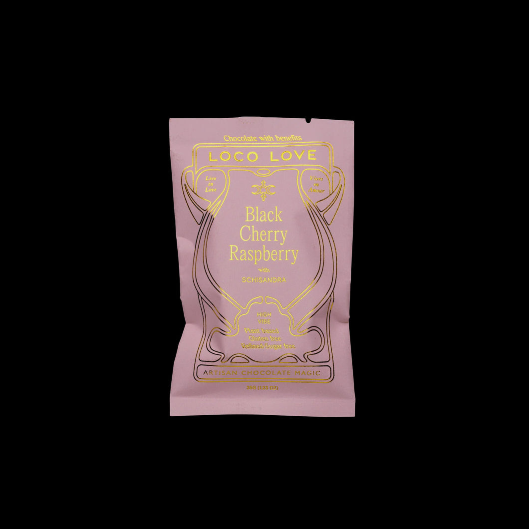 Loco Love Black Cherry  Raspberry Ganache Single