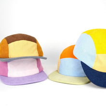 Load image into Gallery viewer, Cord Cap Kaleido 5 Panel - Dune (brown top)
