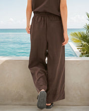 Load image into Gallery viewer, Elle Linen Blend Pants- Brown
