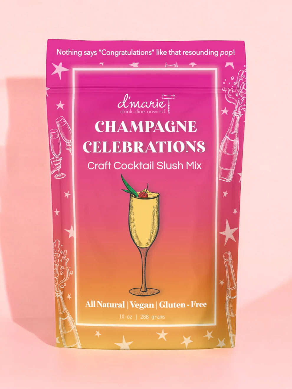 D'Marie Champagne Slushie Mix