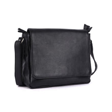 Load image into Gallery viewer, Ginger Leather Cross Body Bag - Black
