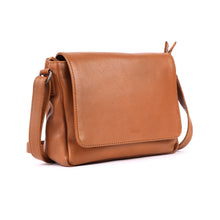 Load image into Gallery viewer, Ginger Leather Cross Body Bag - Tan
