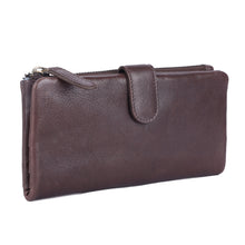 Load image into Gallery viewer, Veronica Ladies  Leather Wallet - Brown
