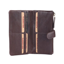 Load image into Gallery viewer, Veronica Ladies  Leather Wallet - Brown
