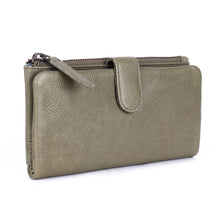 Load image into Gallery viewer, Veronica Ladies  Leather Wallet - Olive
