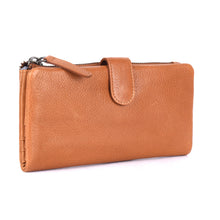 Load image into Gallery viewer, Veronica Ladies Leather Wallet - Tan
