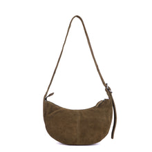 Load image into Gallery viewer, Tulip Moon Suede Bag - Khaki
