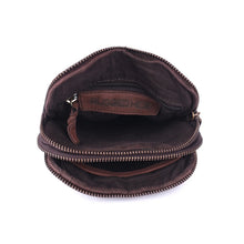 Load image into Gallery viewer, Florence Woven Phone Bag - Brown
