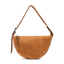 Load image into Gallery viewer, Indie - Sml Suede Bag - Dark Caramel
