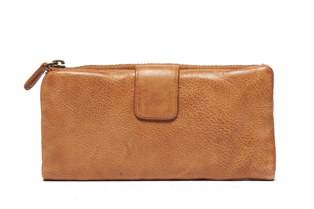 Daisy Ladies Large Wallet - Tan