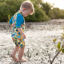 Load image into Gallery viewer, Aussie Animalia Kids Short Sleeve Sunsuit
