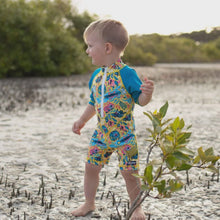 Load image into Gallery viewer, Aussie Animalia Kids Short Sleeve Sunsuit
