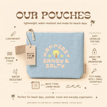 Load image into Gallery viewer, Hibiscus Large Zip Waterproof Pouch

