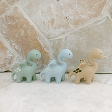 Load image into Gallery viewer, Diplo The Dino Dragon Natural Rubber Teether - Brown
