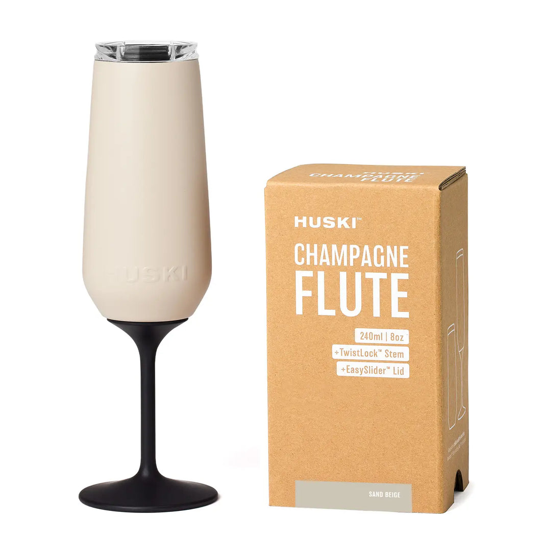 Huski Champagne Flute - Sand Beige Limited Edition