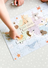 Load image into Gallery viewer, Australian Animals Affirmations Puzzle - Double Sided
