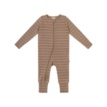 Load image into Gallery viewer, Organic Cotton Waffle - Neutral Stripe
