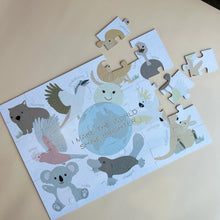 Load image into Gallery viewer, Australian Animals Affirmations Puzzle - Double Sided
