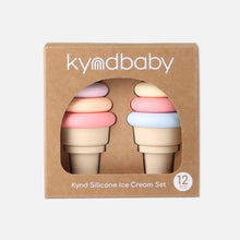 Load image into Gallery viewer, Kynd Silicone Ice Cream Set: Multi / OS
