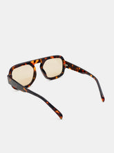 Load image into Gallery viewer, Retro Aviator Sunglasses - Dark Tort
