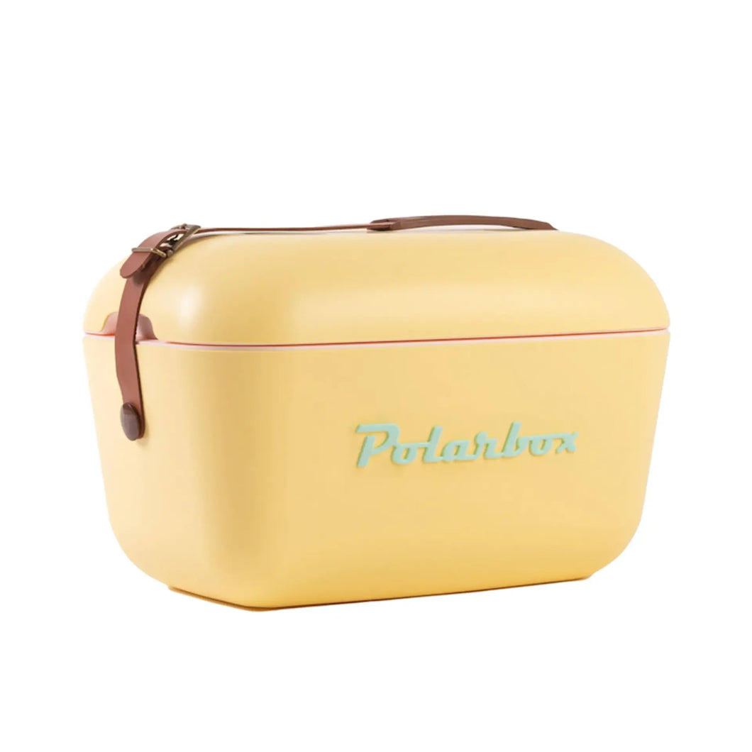 Polarbox Classic 12L Cooler Box Yellow/Cyan