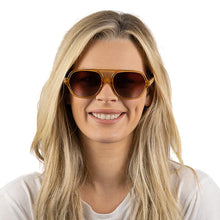 Load image into Gallery viewer, Soek Sunglasses - Billy Clear Brown
