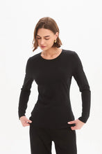 Load image into Gallery viewer, Long Sleeve T-Shirt - Black
